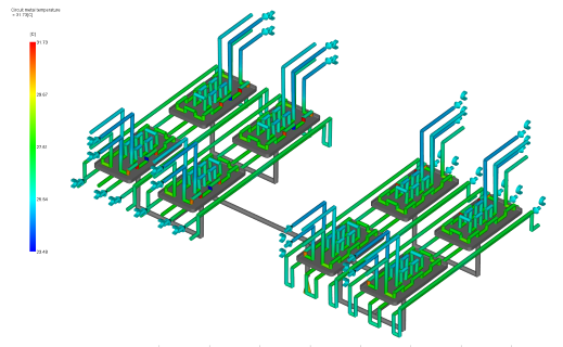 一出八透明PS料巧克力包装盒上盖模具案例