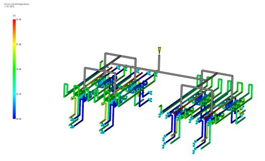 Анализ текучести пресс-формы