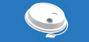 十六型腔连线奶茶杯盖子模具案例