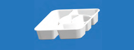 一出二五格餐盒薄壁模具案例