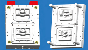 Форма для ланч-бокса с пятью отсеками