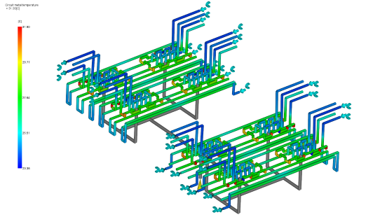Анализ текучести пресс-формы