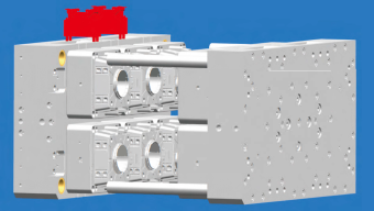 119-1000 Ведро для фруктов, 6-местная форма