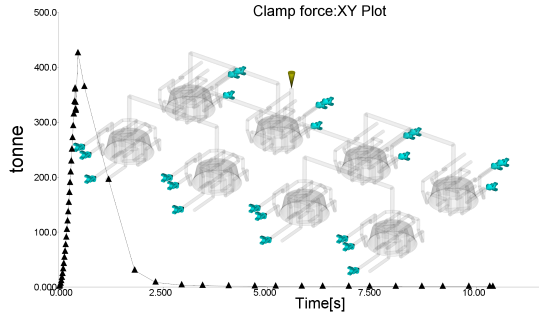 薄壁食品包装盒一出八底壳模具案例