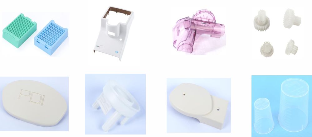 Pecas moldadas para dispositivos medicos