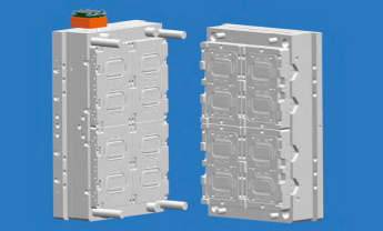 Восемь крышек коробок в одной форме
