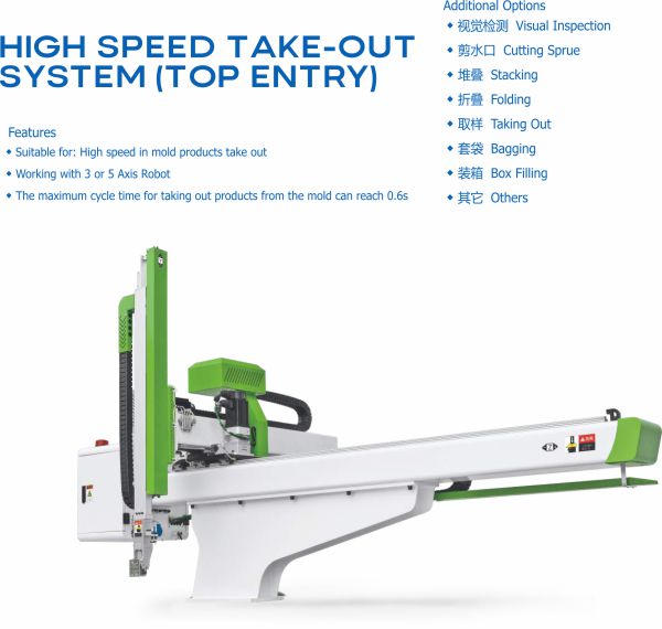 روبوت دخول علوي لسحب المنتجات