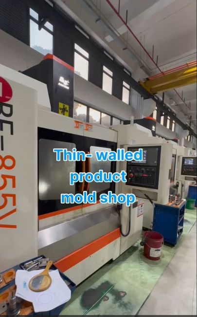 Reparto CNC per stampi thin-wall